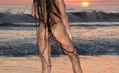 Foxy Anya 176655 Tight Exotic Beauty Posing Nude On Beach
