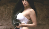 Foxy Anya 176681 Busty Latina Beauty Bares All Outdoors
