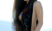 Foxy Anya 176717 Stunning Long Hair Babe Posing Nude Outdoors
