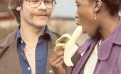 Rodox Gallery Th 14242 T 178665 Black And Hairy Seventies Lady Fucked Hard With A Banana
