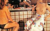 Rodox Gallery Th 19707 T 178796 Two Firm Seventies Girls And Guy In A Truth Or Dare Game
