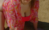 Dream Of Ashley 180049 Big Boob Ashley Gets Naughty In Her Leopard Print Dress
