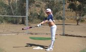 Disgraced 18 Kati Summers 180233 Teen Blonde Slut Gets Tied Up And Fucked On Softball Field!
