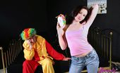 Beauty And The Senior Sylvia & Martin 180566 Retired Depressed Clown Gets Fucked By A Sexy Teenage Babe
