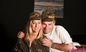Beauty And The Senior Melanie & Dirk 180588 Horny Senior Soldier Gets Dirty With His Stunning Sergeant
