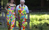 Beauty And The Senior Anna 180740 Crazy Old Fellow Shagging A Young Teenage Beauty Outdoors
