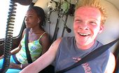 Ball Honeys 180830 Molly Is A Salesperson At A Local Helicopter Tour Joint.
