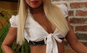 Stocking Videos 181343 Lena Love, Blonde Goddess Panty Tease
