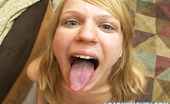 Load My Mouth Celendine 181431 Amateur Blonde Slut Celendine Swallows A Big Load In This Photo Set
