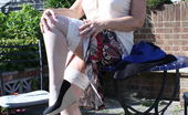 Mature.eu 182141 Horny Mature Lady Strips In Her Garden
