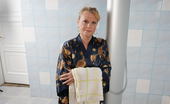 Mature.eu 182389 Horny Mature Slut Playing Alone In The Bath And Sauna
