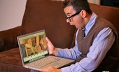 King Dong 182827 Rachel Roxx Laptop Did Not Work Se She Had Her Nerdy Neighbor To Fix It And Finds That He Has A Big Cock