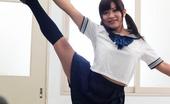 JAV HD Aika Hoshino 183614 Aika Hoshino Asian Flexible Takes Uniform Off And Sucks Boner
