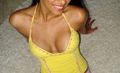 Polliana 185278 Latina Polliana'S Tits Pop Out Of Low Cut Yellow Top, And Her Curvy Brazilian Ass Looks Inviting As Ever In Pink Athletics Panties.
