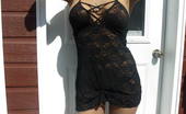 Naughty Sarah At Home 185722 Posing In Sexy Black Lingerie Sarah Posing Too Sexy In Her Black Lingerie Flashing Her Amazing Ass With Tiny Thong And Her Great Boobies While She Take A Little Ride Outside Her House

