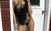 Naughty Sarah At Home 185722 Posing In Sexy Black Lingerie Sarah Posing Too Sexy In Her Black Lingerie Flashing Her Amazing Ass With Tiny Thong And Her Great Boobies While She Take A Little Ride Outside Her House
