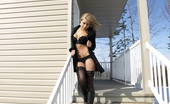 Naughty Sarah At Home 185735 Sarah Get Out Of The House Showing Sexy Lingerie This Time Sarah Look So Hot In Sexy Black Lingerie With Boots Stockings And Garter Belt Exposing Her Perfect Ass And Even Flashing Her Tits Outside Of Her House
