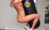 Naughty Sarah At Home 185747 Kick Boxing Session With Sarah In This Photoset Sarah Is Just Stunning Wearing Her Golden Kick Boxing Suit, She Gets A Phenomenal Body To Die For. Bet That You Won’T Care To Take The Place Of The Punching Bag For A Moment.
