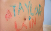 Taylor Lain 187559 Gets Totally Naughty With Her Fun Finger Paint All Over Her Naked Body
