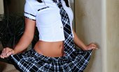 Taylor Lain 187602 Comes Home All Horny From School And Slides Out Of Her Plaid Uniform
