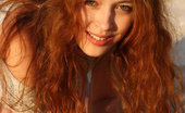 Erotic Beauty Asprid Maestro Beach Petal 188719 Fun And Playful Redhead With Long And Slender Body.
