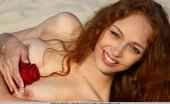 Erotic Beauty Asprid Maestro Beach Petal 188719 Fun And Playful Redhead With Long And Slender Body.
