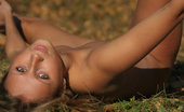 Erotic Beauty Sandy A Oleg Morenko Autumn Leaves Sandy Displays Her Athletic Physique With Beautiful, Tanned Complexion In A Series Of Flexible, Gymnastic Poses Amongst The Autumn Leaves.
