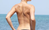 Erotic Beauty Angie T Aztek On The Beach 1 189109 Beautiful Angie T Slips Out Of A Black Halter And Spreads Herself On The Rocks.
