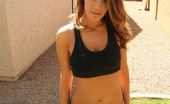 Spunky Angels Brittany Maree 189363 Brittanys Works Up A Sweat In The Backyard Exercising Topless Brittanybouncyball
