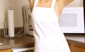 Spunky Angels Rachel 189770 19 Year Old Rachel Is In Nothing But A Kitchen Apron And Fishnets Racheltheperfecthousewife
