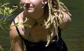 Hippie Goddess 194235 Beautiful, Curvy, Hairy, Hippie Girl With Large Breasts And Amazing Tattoos.
