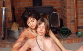 Hippie Goddess 194279 Two Hairy Hippie Teens Playing With Each Other In This Erotic Set.
