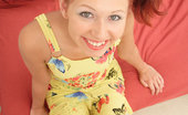  Girls Got Cream Michelle 194329 Cute Redhead In Pigtails Receives A Vaginal Creampie
