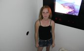 Gloryhole Girlz Alyssa 194841 Red Head Shorty Alyssa Ravaged At The Glory Hole!
