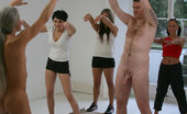 Pure CFNM 195629 Naked Tai Chi Instructor Gets Groped And Milked By The Girls
