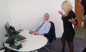 Pure CFNM 195753 Perverted Office Boss Is Stripped And Milked At The Hands Of Three Sexy Secretaries
