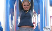 Skye Model Skye Model Shows Off Her Tight Teen Body While Playing Around At The Neighborhood Playground
