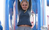 Skye Model Skye Model Shows Off Her Tight Teen Body While Playing Around At The Neighborhood Playground
