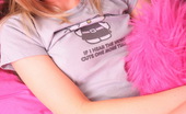 Skye Model 197447 Blonde Teen Skye Teases With Her Tight Round Ass In Her Pink Panties
