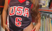 Bella Spice 198573 Bella Shows Her Support To The USA By Getting Topless
