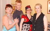 Mature Sex Party 199362 Three Horny Mamas Share One Hard Cock
