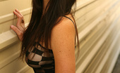 Nextdoor Models Sabrina Sabrina Wearing Her Checker Board Teddy
