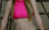 Nextdoor Models Skyler 202647 Skyler Looks Hot In Her Hot Pink Shiny Two-Piece
