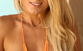 Nextdoor Models Nicole 202666 Teeny Tiny Orange Bikinis Are Fine...But A Naked Nicole Is Always Better!
