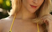 Nextdoor Models Emma 202676 Emma Shows What She'S Hiding Under Her Shinny Black Bikini
