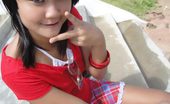 Thai Girls Wild Febe 204829 Febe Is A Sexy Dirty Devil Schoolgirl Showing Her Pussy In Public
