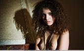 The Life Erotic Rima B Magic Lamp By Los Angeles 205230 Rima'S Dark Blue Eyes And Smooth, Alabaster Skin Light Up A Dark Living Room As She Sashays Around In Her Bright Yellow Panties And Matching Frilly Thigh-High Stockings.
