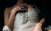 The Life Erotic Nastia D Pearls By Higinio Domingo 205347 The Plain, White Dress And Pearl Necklace Provide A Blank Canvass For Nastia'S Artistic And Arousing, Wide Open Poses, Masturbating Her Clean, Shaven Pussy, And Supple Breasts With Puffy Nipples.
