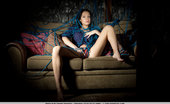 The Life Erotic Irena M Rope Fetish By Shane Shadow 205372 A Tangled Mess Of Blue Ropes Envelop Irena'S Body As She Masturbates On Top Of The Cushioned Sofa.

