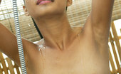 Tussinee Seaside Shower 205834 Thai Cutie Posing Sexily In The Shower While Cooling Off Her Tight Body
